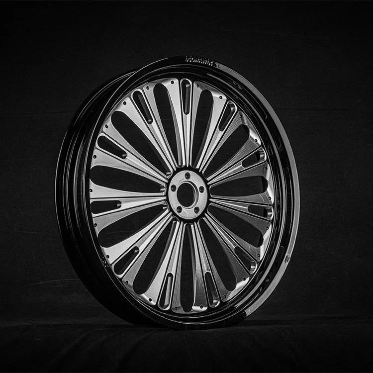 Gesmede motorfietswielen voor Harley