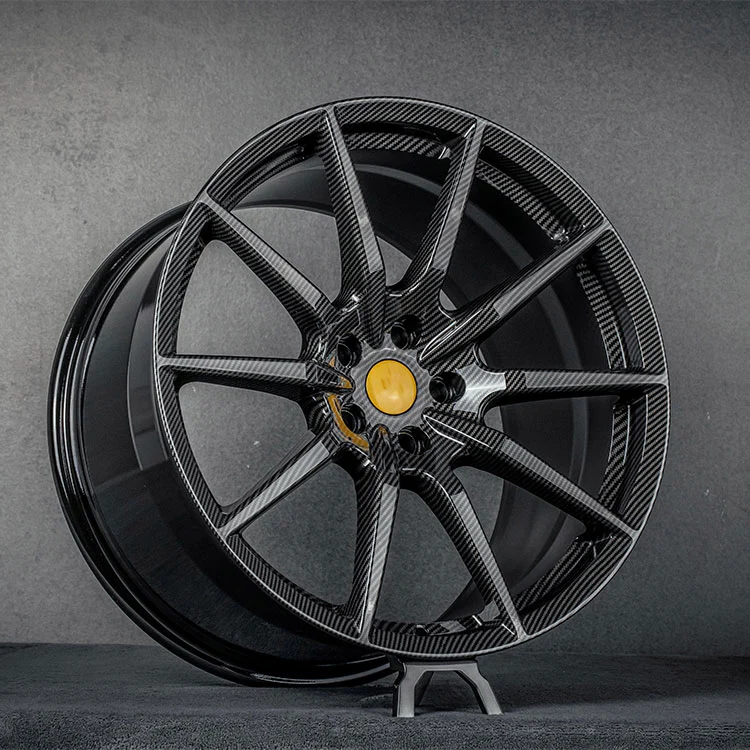 Koolstofvezel Hydro-gedimde gesmede wielen Track-versie